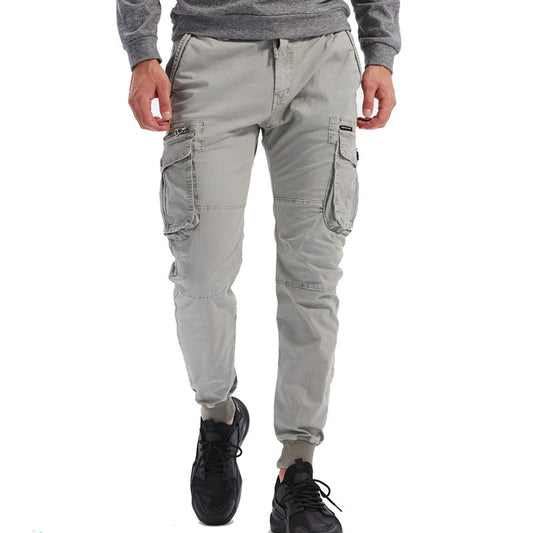 Men's Multi-color Oversized Casual Trousers – Loose Fit Fashion Pants for Everyday Wear