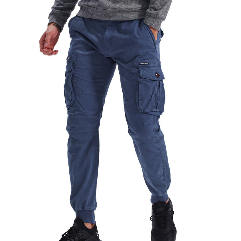 Men's Multi-color Oversized Casual Trousers – Loose Fit Fashion Pants for Everyday Wear