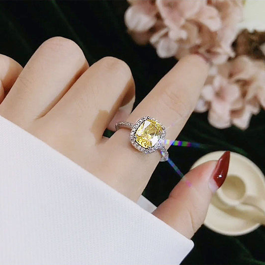 Rings For Women Bridal Wedding Anelli Trendy Jewelry Engagement Ring